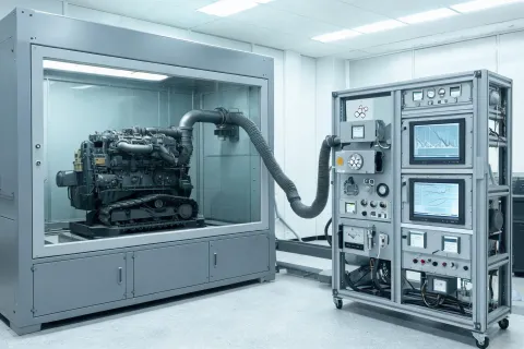 Tier 4 Final emissions chamber